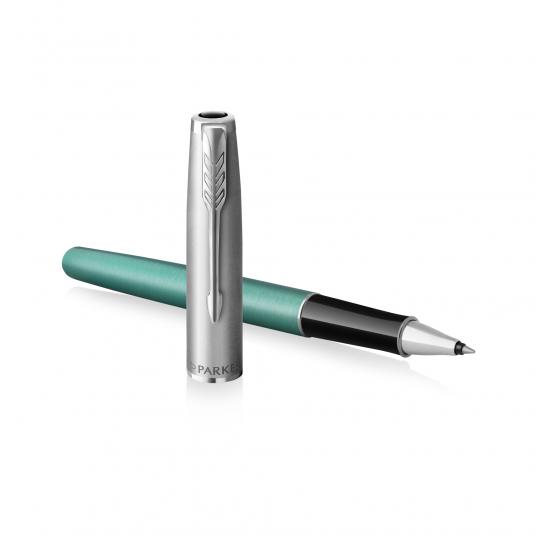 Stylo bille Parker - Sonnet Bleu Subtile - Noir - Pointe moyenne - Beaux  stylos