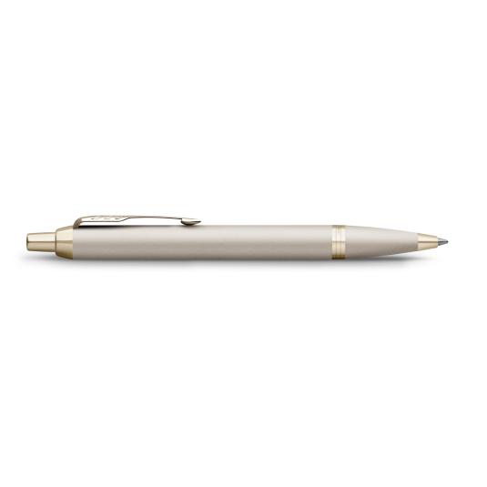 Parker Premier Stylo à Bille Personnalisé Écossais Laque & Métal Fin Point  Noir