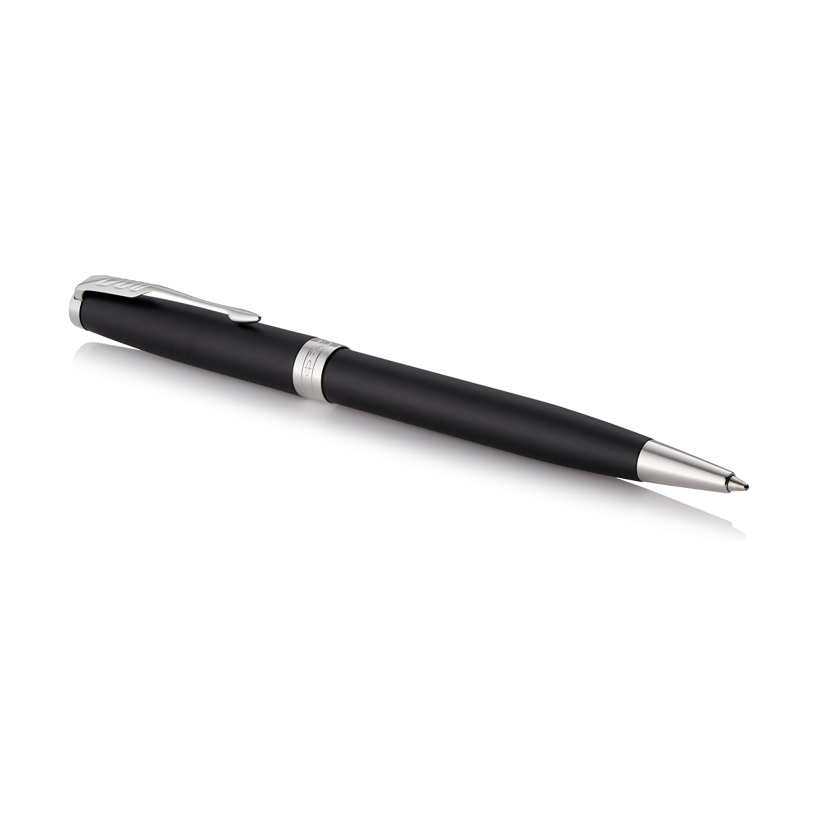 Stylo bille Parker Sonnet Laque noire Mat CT