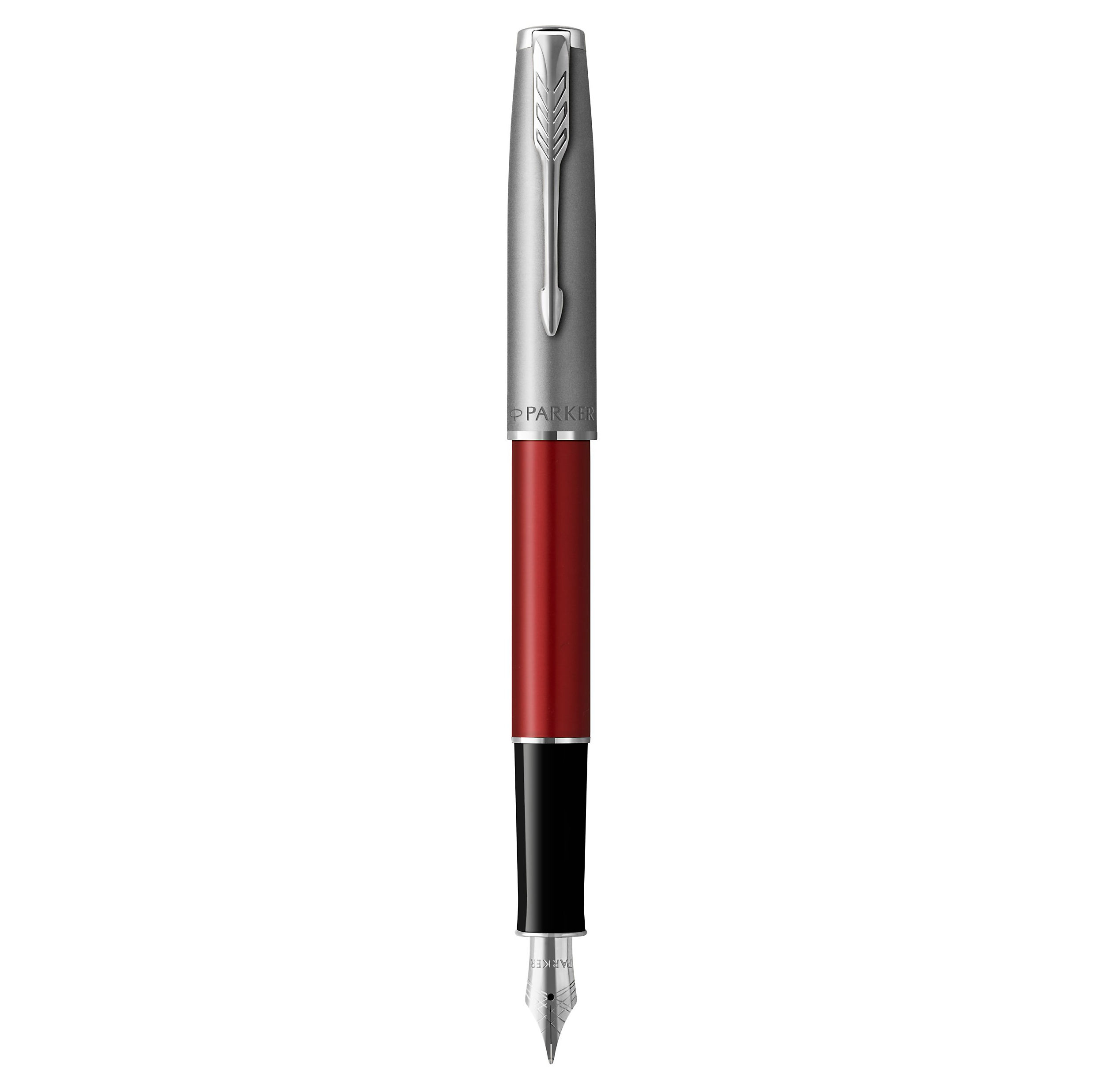PARKER Stylo plume moyenne VECTOR corps rouge spécial,attributs chromés  (CT) - Cdiscount Beaux-Arts et Loisirs créatifs