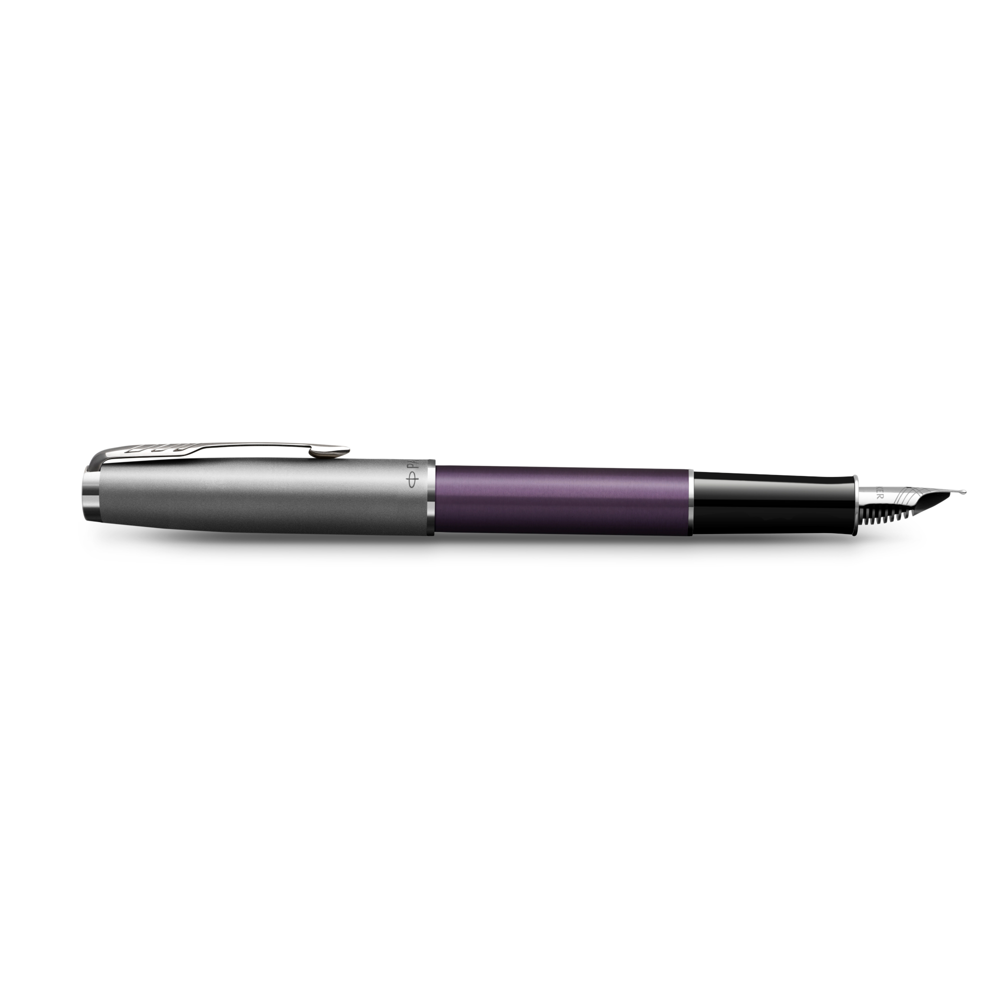 PARKER Sonnet Essentiel Stylo bille, Violet, Recharge noire pointe moyenne,  Coffret cadeau